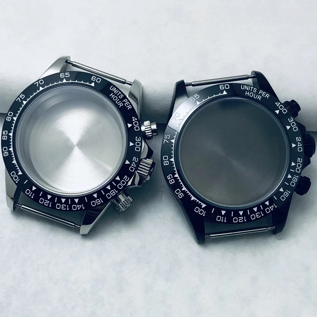Modified Daytona Chronograph 40mm VK63 Ceramic Bezel Watch Case Fit VK63A VK64