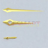 Long Pointed NO Lume Golden Watch Hands for ST3600/ST3620/ETA6497/6498 Movement