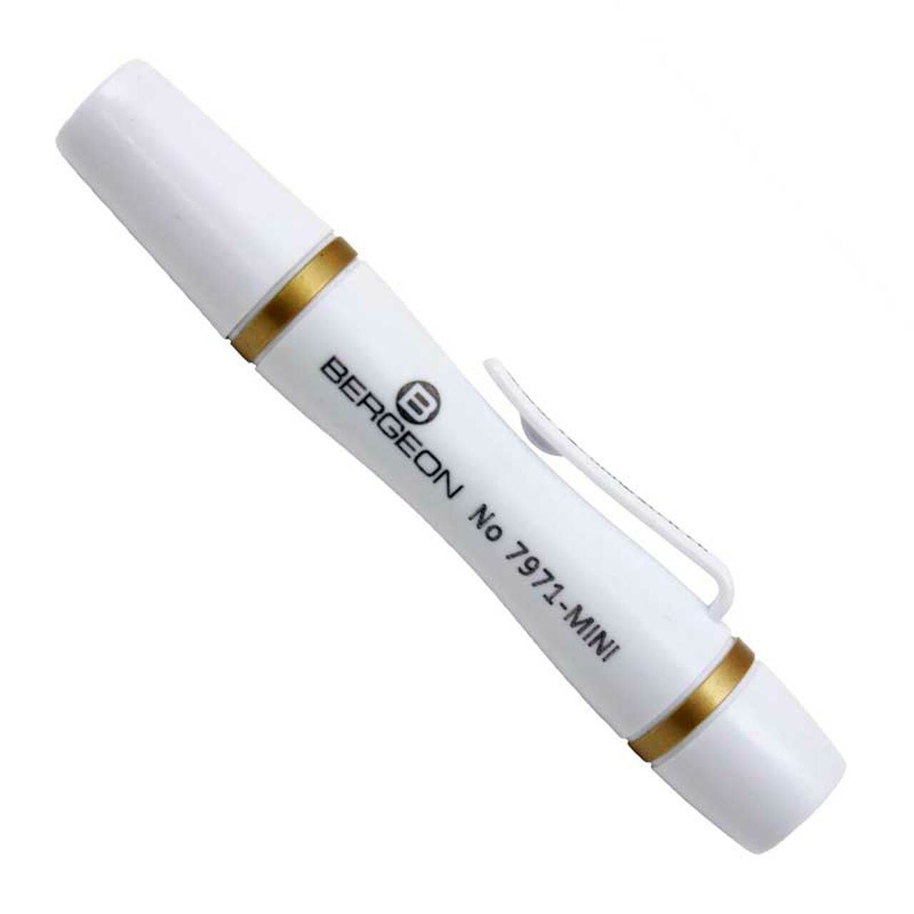 Bergeon 7971 Mini glass cleaning pen for precise watch crystal maintenance and scratch removal.