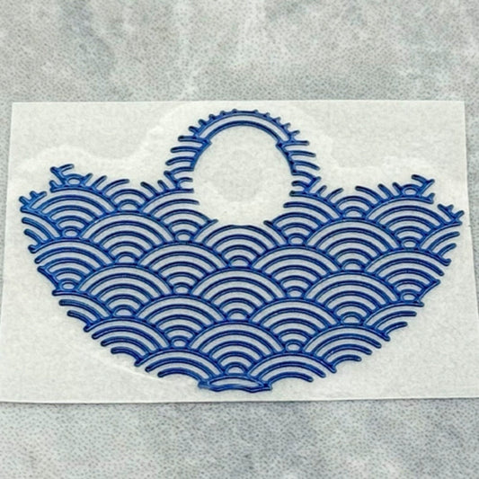 Navy Blue Modified Wave Up Slice Rotor Oscillating Weight for NH35 NH36