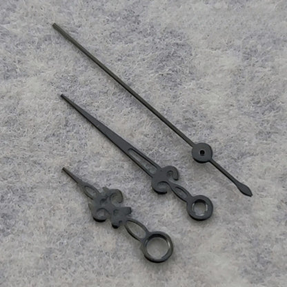 Black NH35 Hands Polished Snowflake Watch Hands Pointers For NH35/NH36/4R/7S