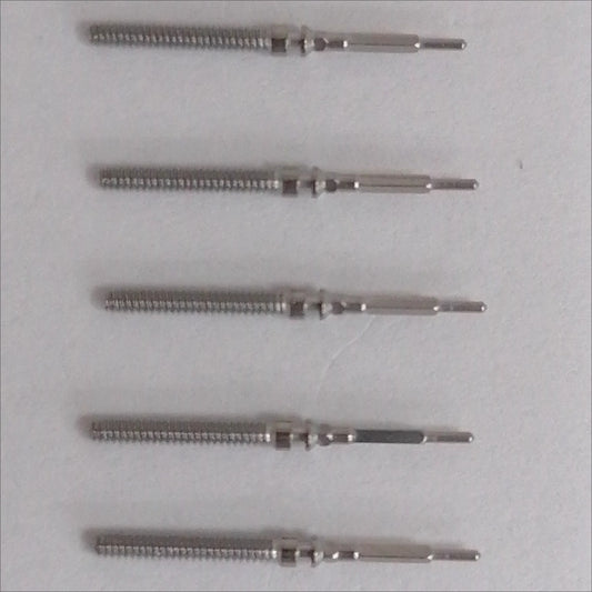 1. Set of 5 watch winding stems compatible with NH05 NH06 NH15 movements for precise repairs.  