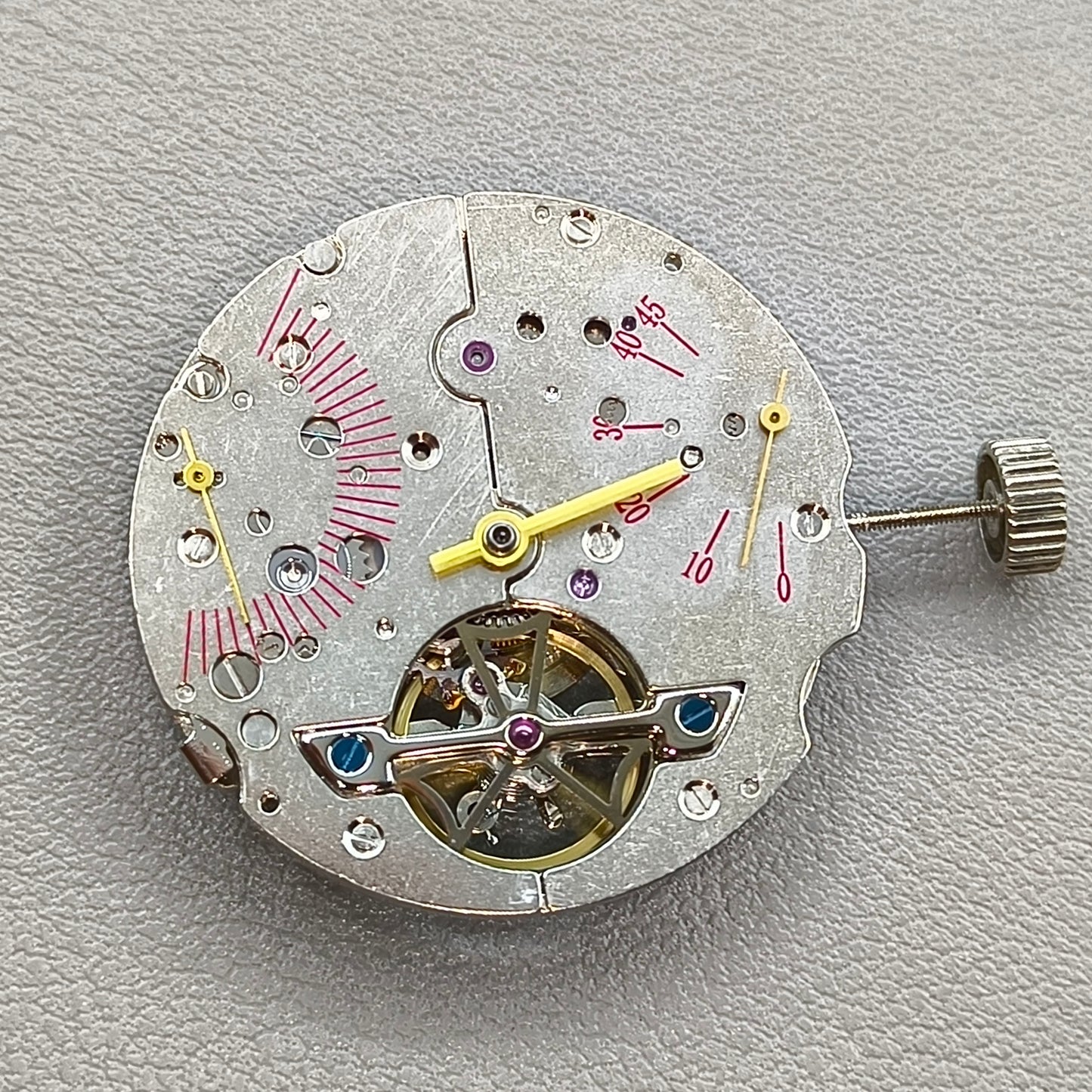 China Seagull Silver ST2505 ST5 Mechanical Movement Kinetic Energy