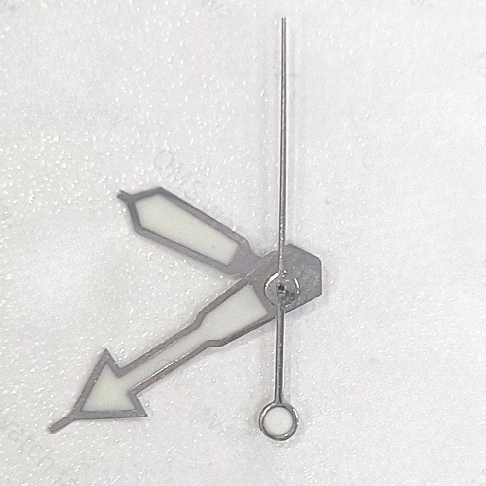 8X13X14mm Silver Trim Arrow Shape Watch Hands For NH35 NH36