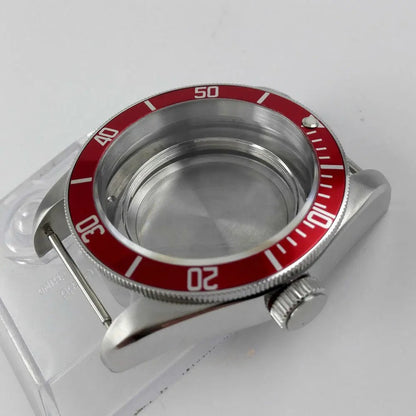 41mm Sapphire Cystal Watch Case+Dial+Hand Fit ETA 2824 2836 Miyota 8215 821A