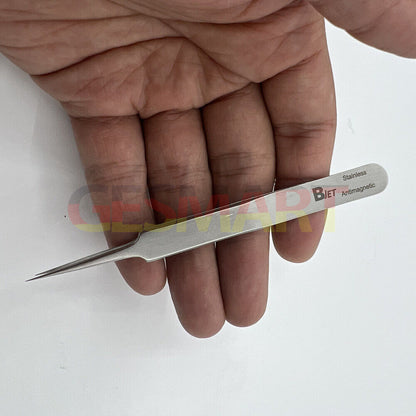 Bergeon 7024-5 anti-magnetic tweezers 110mm, precision tool for watchmakers and repair.