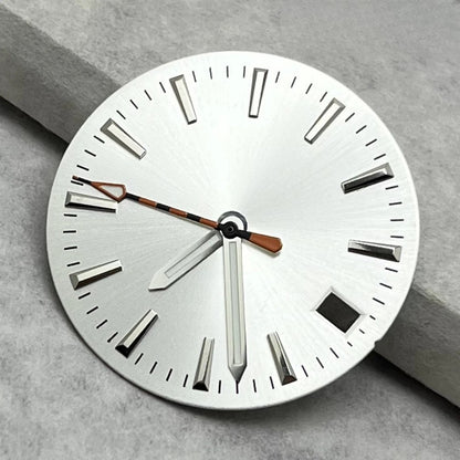 28.5mm Dial Watch Modified Green Luminous Dial For NH35 NH36 4R 7S Movement