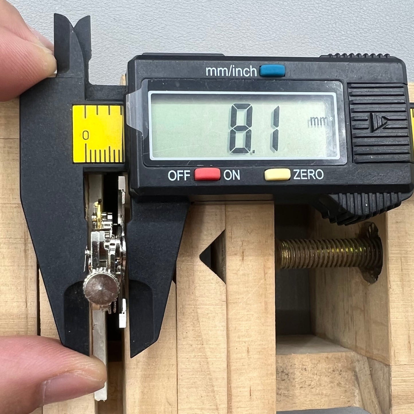 Automatisches Mechanisches Uhrwerk LG0801BS Silber Lang Pendelrad