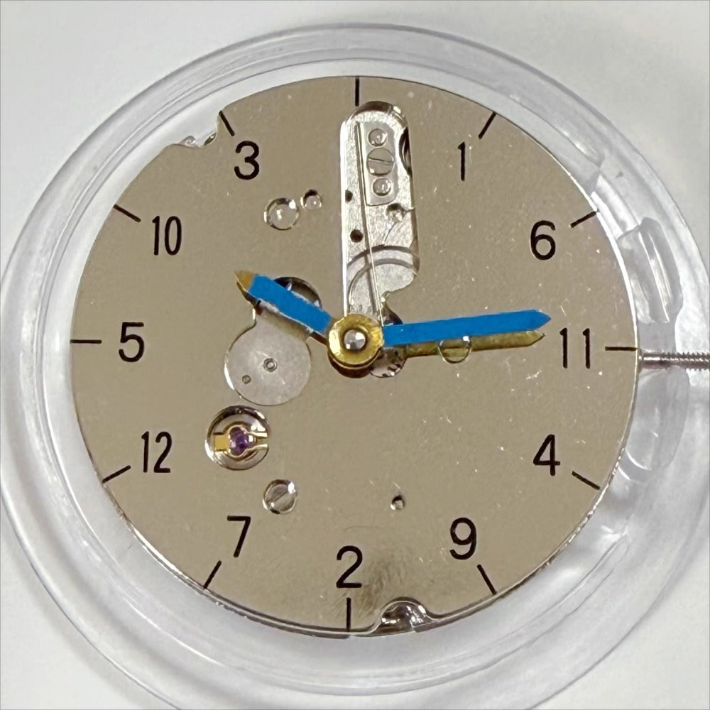 New China Made NN2813 automatic mechanical watch movement with precision gear assembly and rotor.
