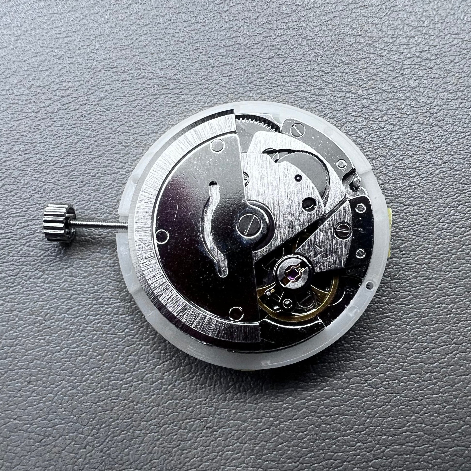 Tianjin Seagull T16 watch with golden dial, day-date display, automatic mechanical movement for classic style.