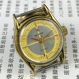 27mm Liaocheng TAISHAN Manual Mechanical Lady Watch 19 Jews Golden Nail 3 Hands