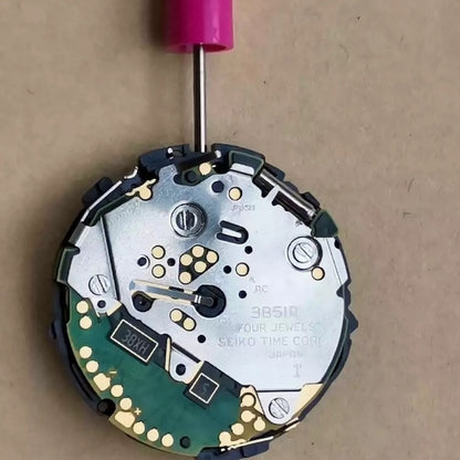 Seiko 3B51A quartz movement watch repair part for precise timekeeping, authentic Japan made component.