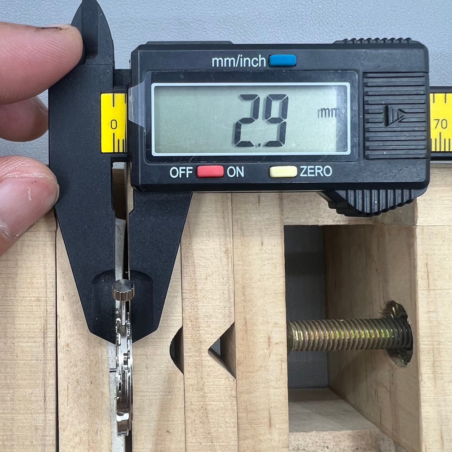 Handaufzug mechanisches Uhrwerk Tianjin T17 ST17 Zweizeiger ohne Datum