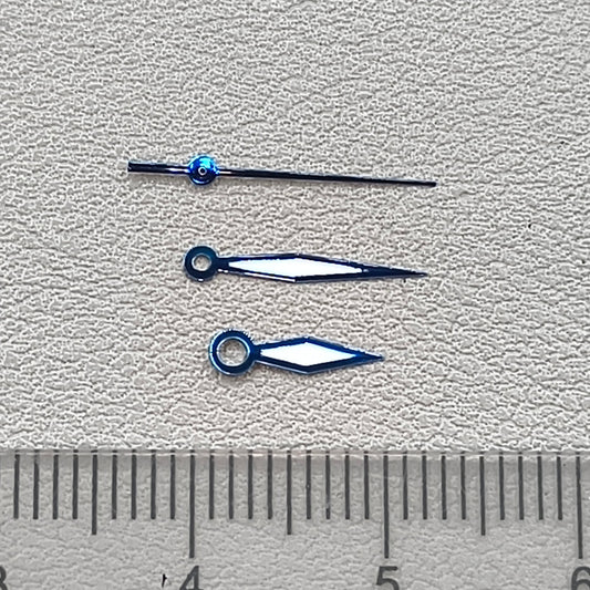 Pilot Green Luminous Modified Blue Watch Hands for NH34 NH35 NH36 NH38