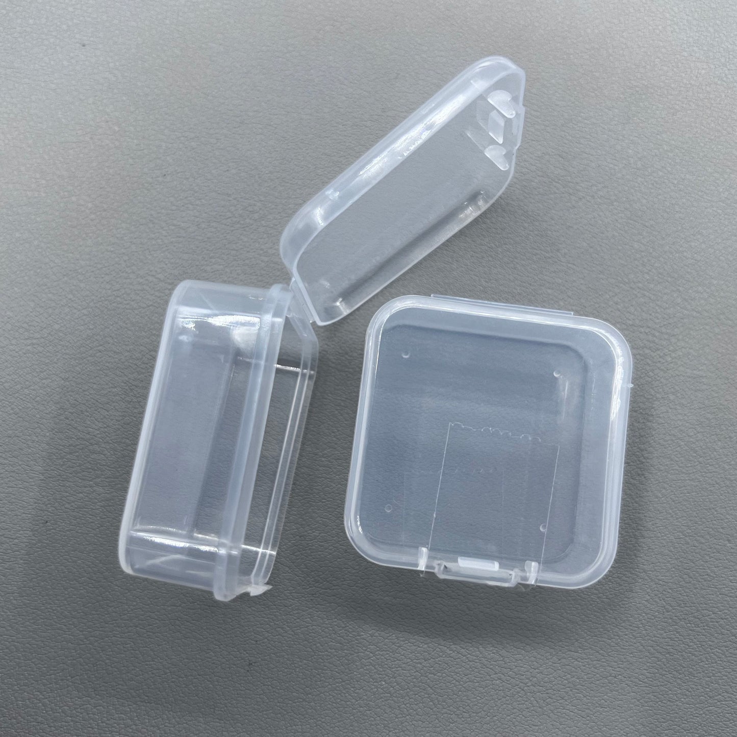 10 PIECES Square Large Plastic PP Transparent Box Fit for Watch Part