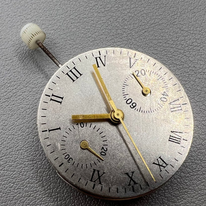 China 7750 Chronographenbewegung 2 Hände kleiner Sekunde @6 @12