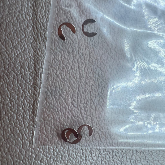 5 PIECES Watch Week Opening Insert Pusher Clip for ETA 2836 2824 2834 Movement