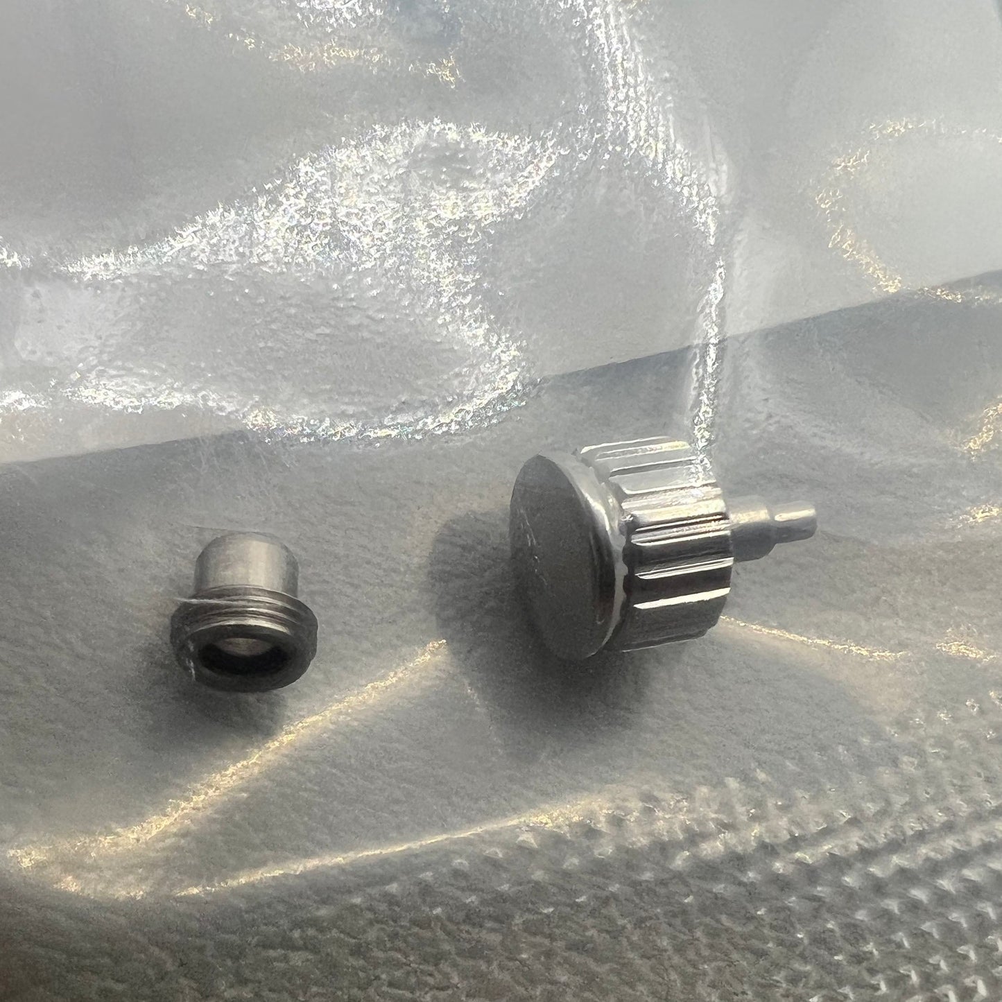 Ersatz Silber Uhrenkrone 6x4.5mm Modell Conquest L3.641.4