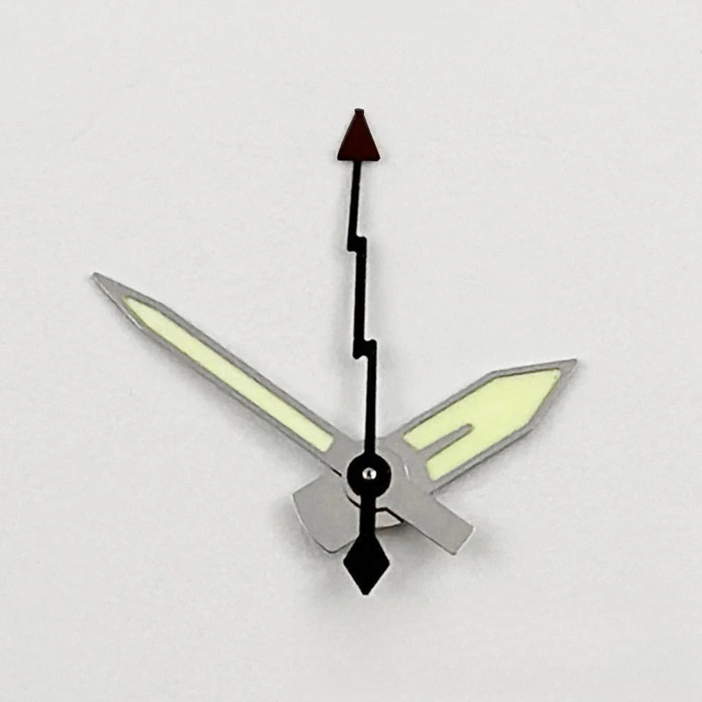 Lightning Second Watch Hands C3 Green Luminous for NH35 NH36 NH38 NH39 NH70
