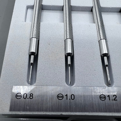 Screwdriver Set 316 Stainless Steel Watchmakers Ergonomic 6 Pieces Screwdriver