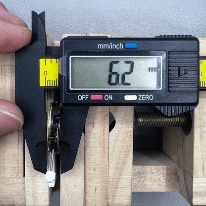 Swiss ISA 9238 Golden Multifunctional Quartz Movement 6 Hands