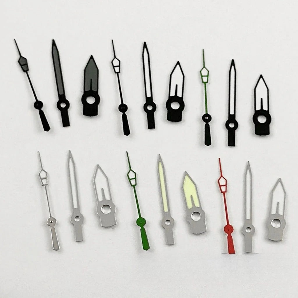 C3 Green Luminous for NH35 NH36 NH38 NH39 NH70 NH72 Watches Hands
