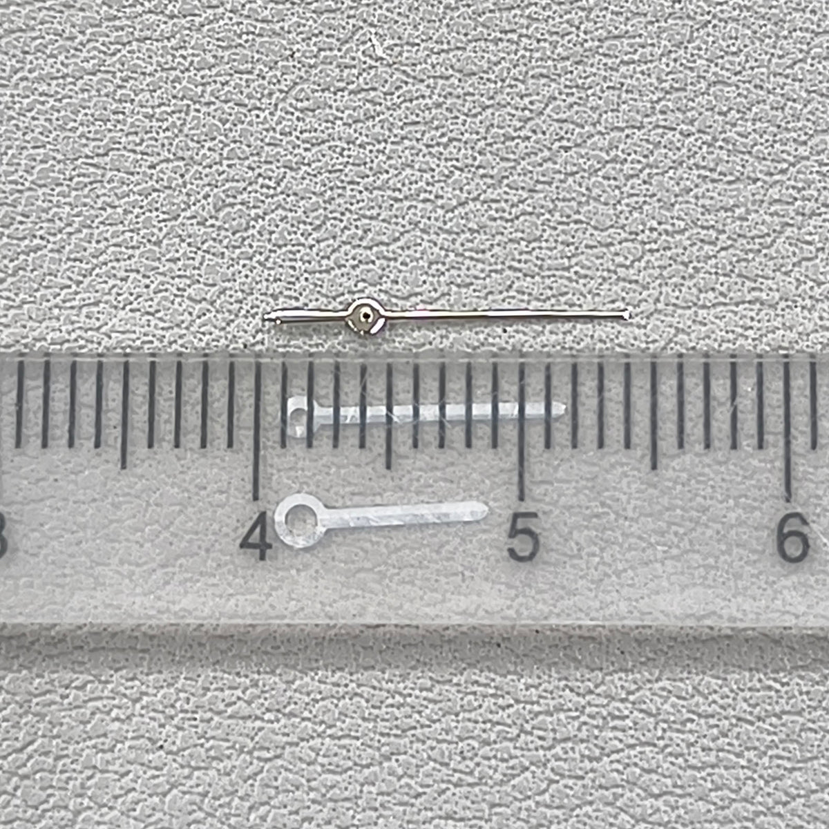 Silver Trim 2 Sets of Watch Hands for Miyota 2035 Quartz Movement