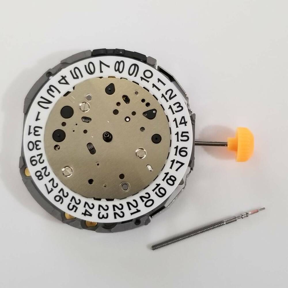Miyota JP15 quartz watch repair parts for precise timekeeping and reliable maintenance.