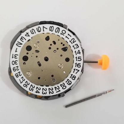 Miyota JP15 quartz watch repair parts for precise timekeeping and reliable maintenance.