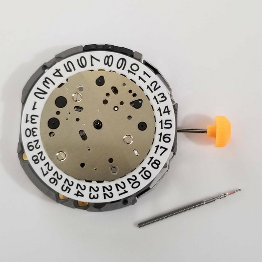 Miyota JP15 quartz watch repair parts for precise timekeeping and reliable maintenance.