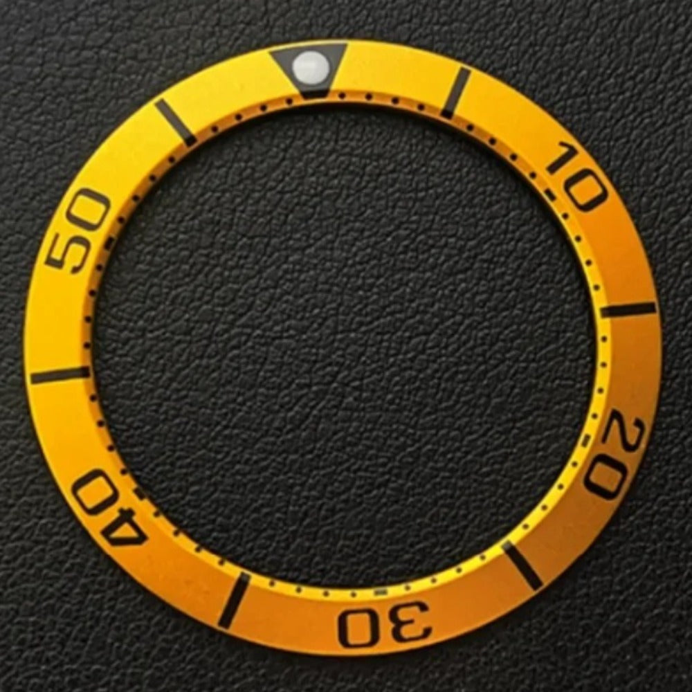 Orange 40mm Slope Aluminum Bezel Insert for SBDC001 003 SBDC 031 033 Watch