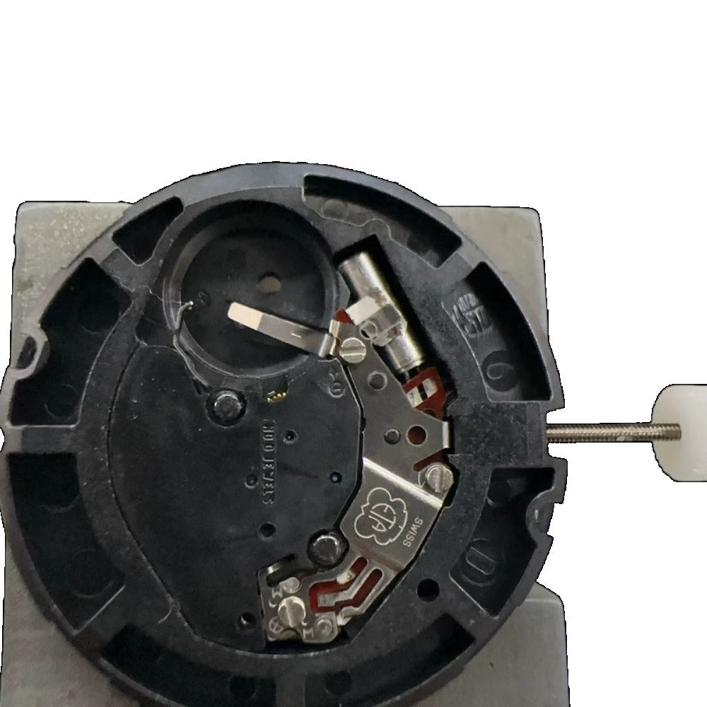 Swiss Made ETA 805.161 quartz movement, 5.65mm height, precision watch part for repair and upgrade.