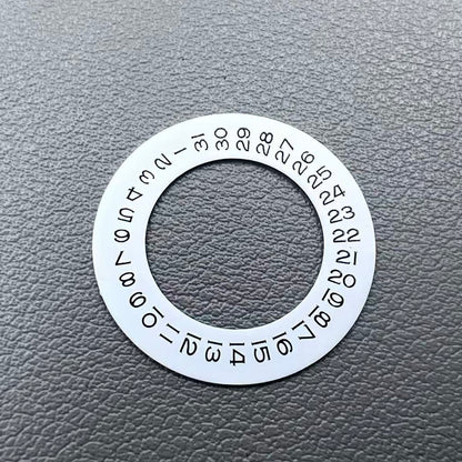 Thicken date disk wheel overlay for Seagull Tianjin 2824 movement, durable watch accessory replacement.