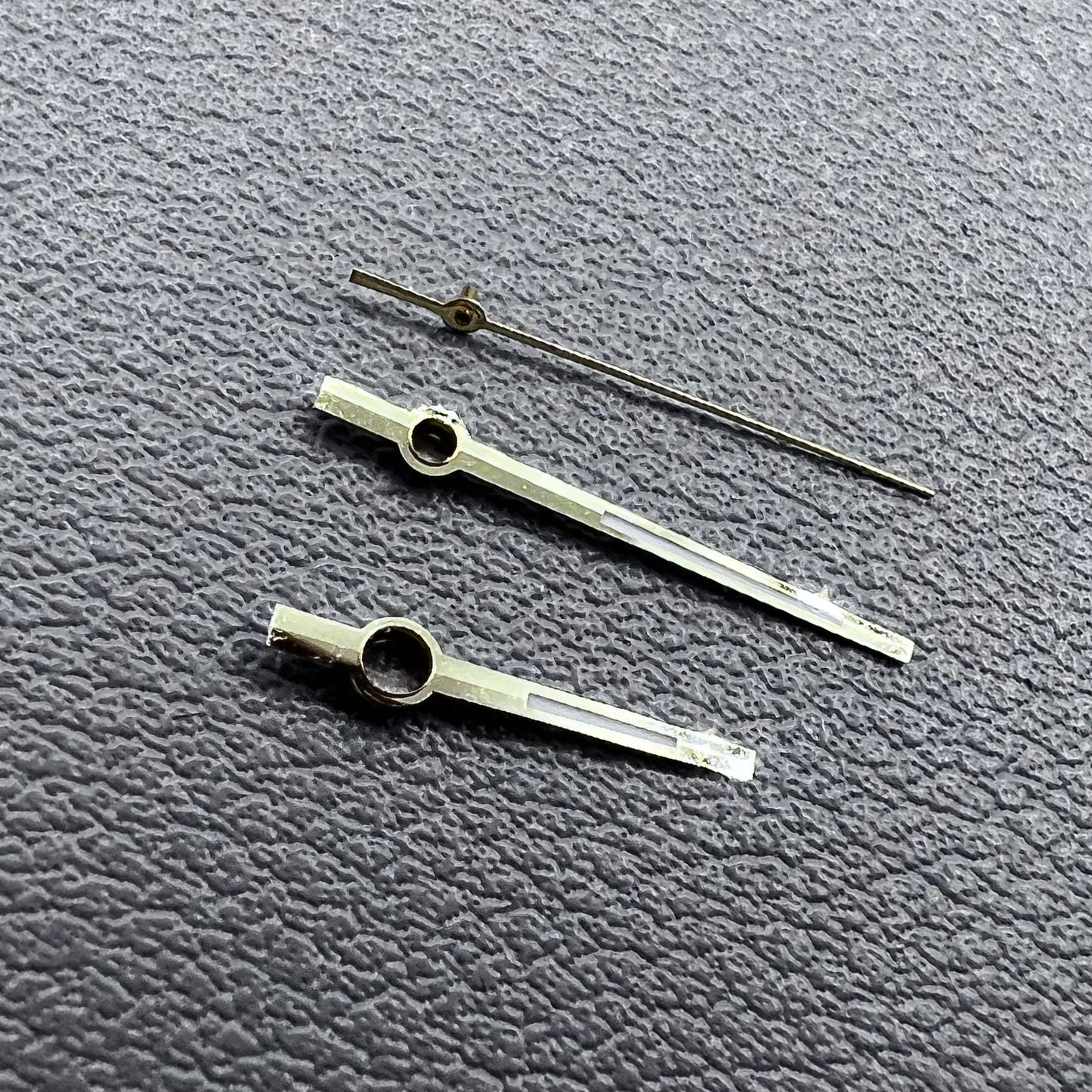 Green Lume Golden Trim Watch Hands for Miyota 8285 Movement Fit 31mm Watch Dial