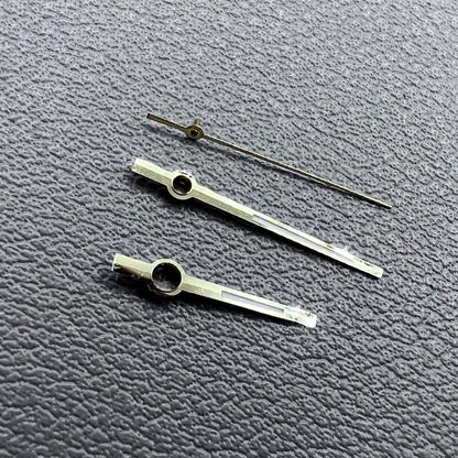 Green Lume Golden Trim Watch Hands for Miyota 8285 Movement Fit 31mm Watch Dial