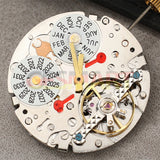 Asian Dandong Bare Balance Wheel Automatic Mechanical Movement Date@3 Week@9