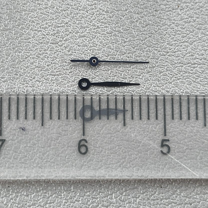 2 Sets/Pack Black Painted Watch Hands for Miyota 2035 2115 2105 2305 Movement