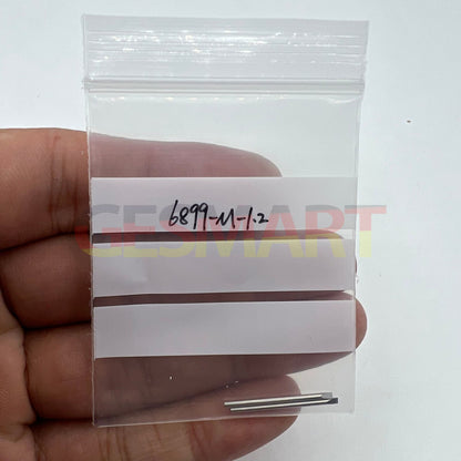 1. Pack of 5 Bergeon 6899-M-120 1.2mm stainless steel ergonomic screwdriver blades for watch repair.  