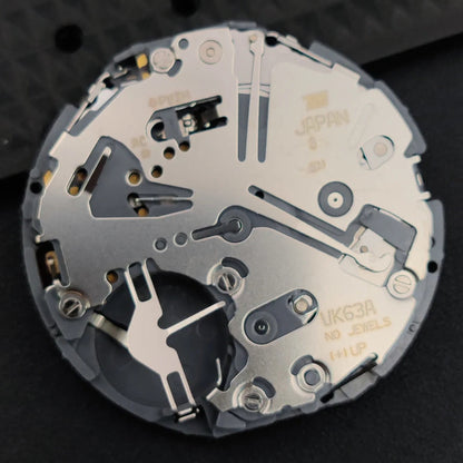 Original Japan Made VK63A Quartz Movement White Disk Date At 3 Single Calendar Watch Part