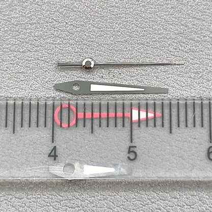NH34 GMT GS 4Pins Green Luminous Silver Red Watch Hands for NH35 NH34A 4R34