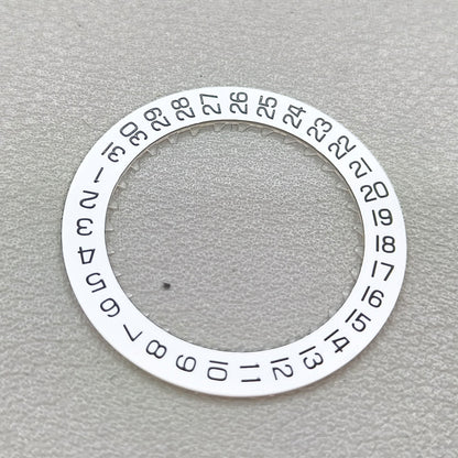 White Date Disk Wheel Date Wheel Generic for ETA C01.211 Movement Date@3