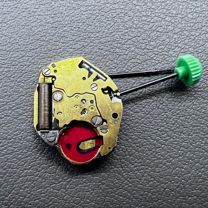 Japan Miyota 4T43 quartz watch movement with 2 hands and small second at 6 o'clock by Miyota.