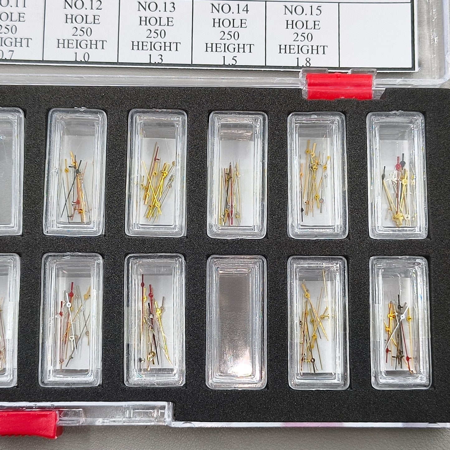 225 PIECES Different Shaft Height Second Hand Assortment Kit