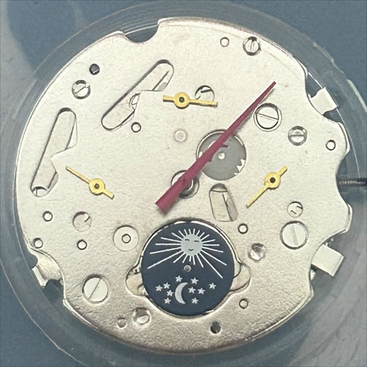 China Made multifunctional mechanical movement with moonphase for watch repairs.