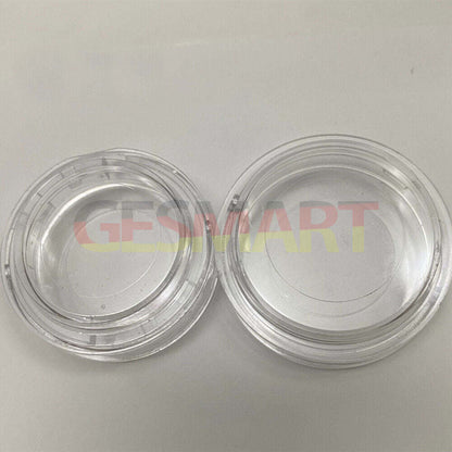 Lot de 10 boîtes transparentes en plastique PP, grandes ou petites, adaptées aux pièces de montre et aux mouvements de montre