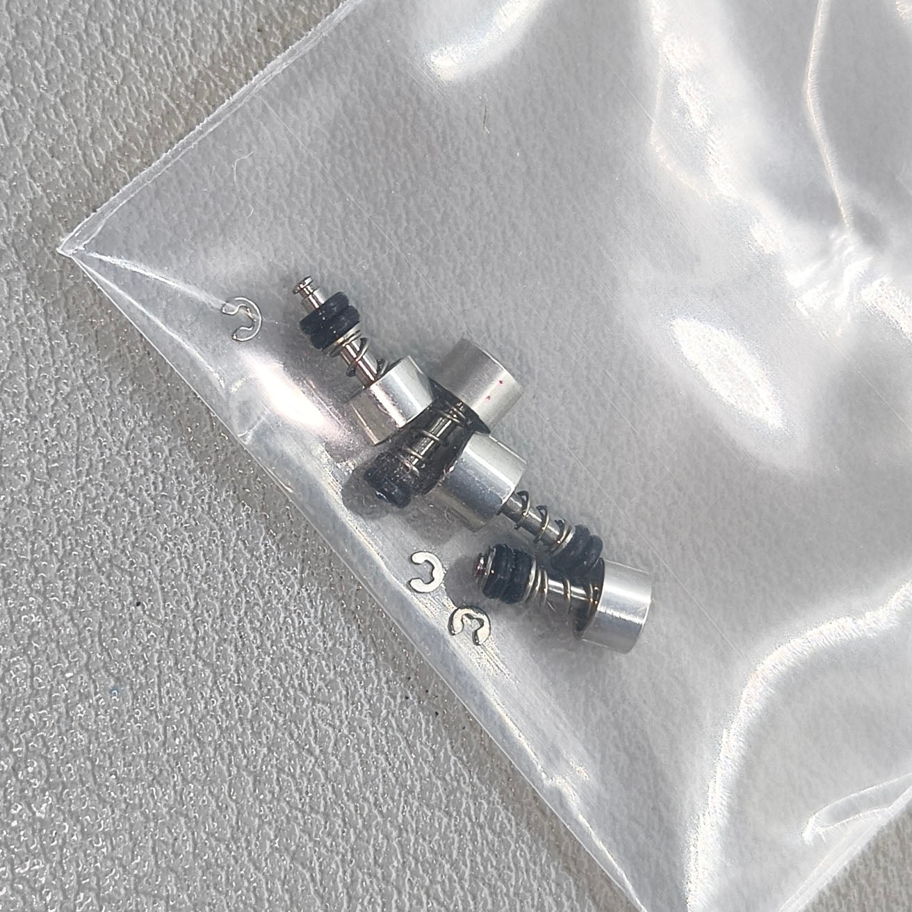 4 PIECES Silver Push Buttons for Casio DW5600 Waterproof Stainless Steel Buttons