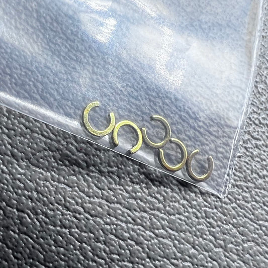 Set of 5 weekly dial jumpers for Miyota 8200 watch movement replacement parts.