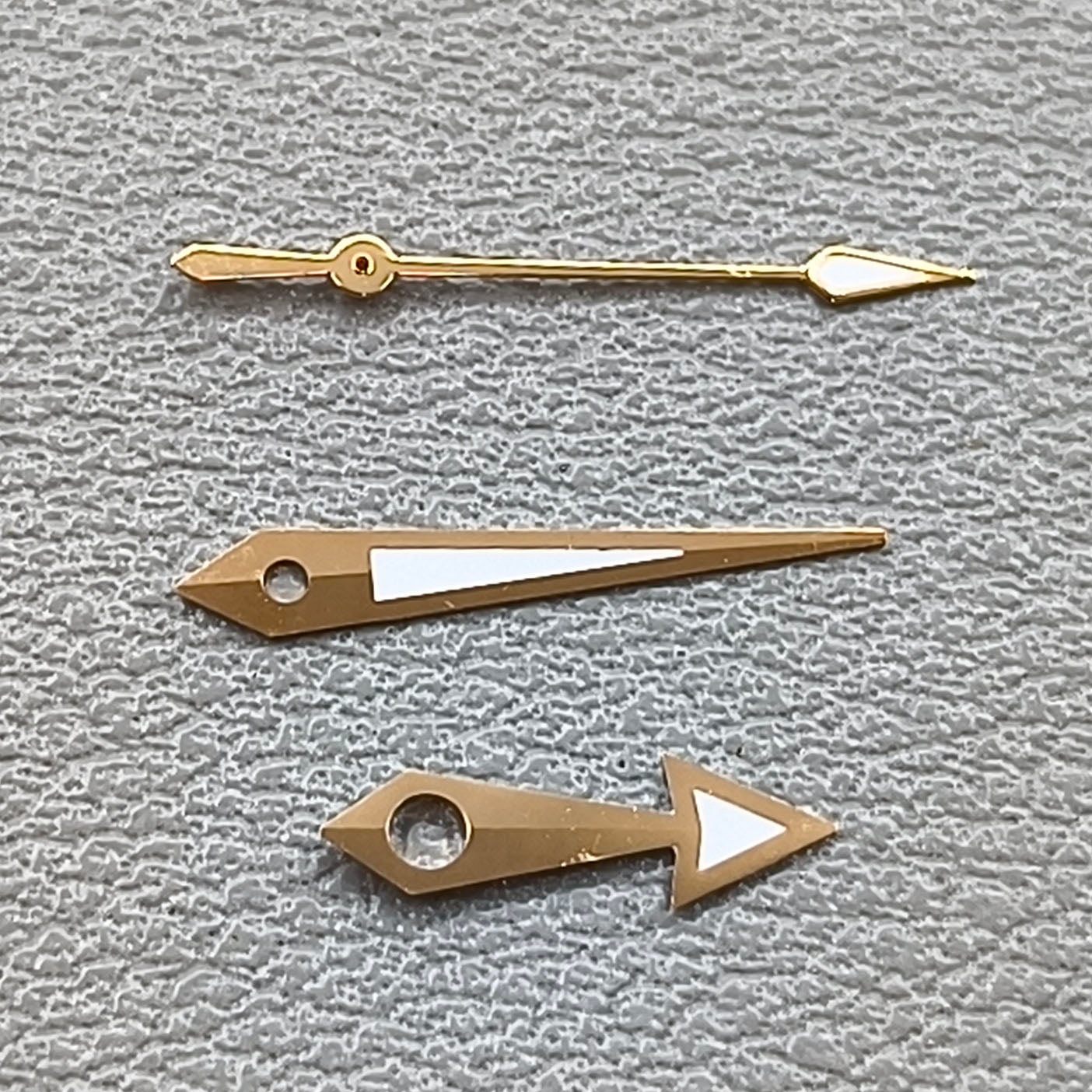Rose Golden Trim with Green Lume Watch Hands Fit for NH35 NH36 PT5000