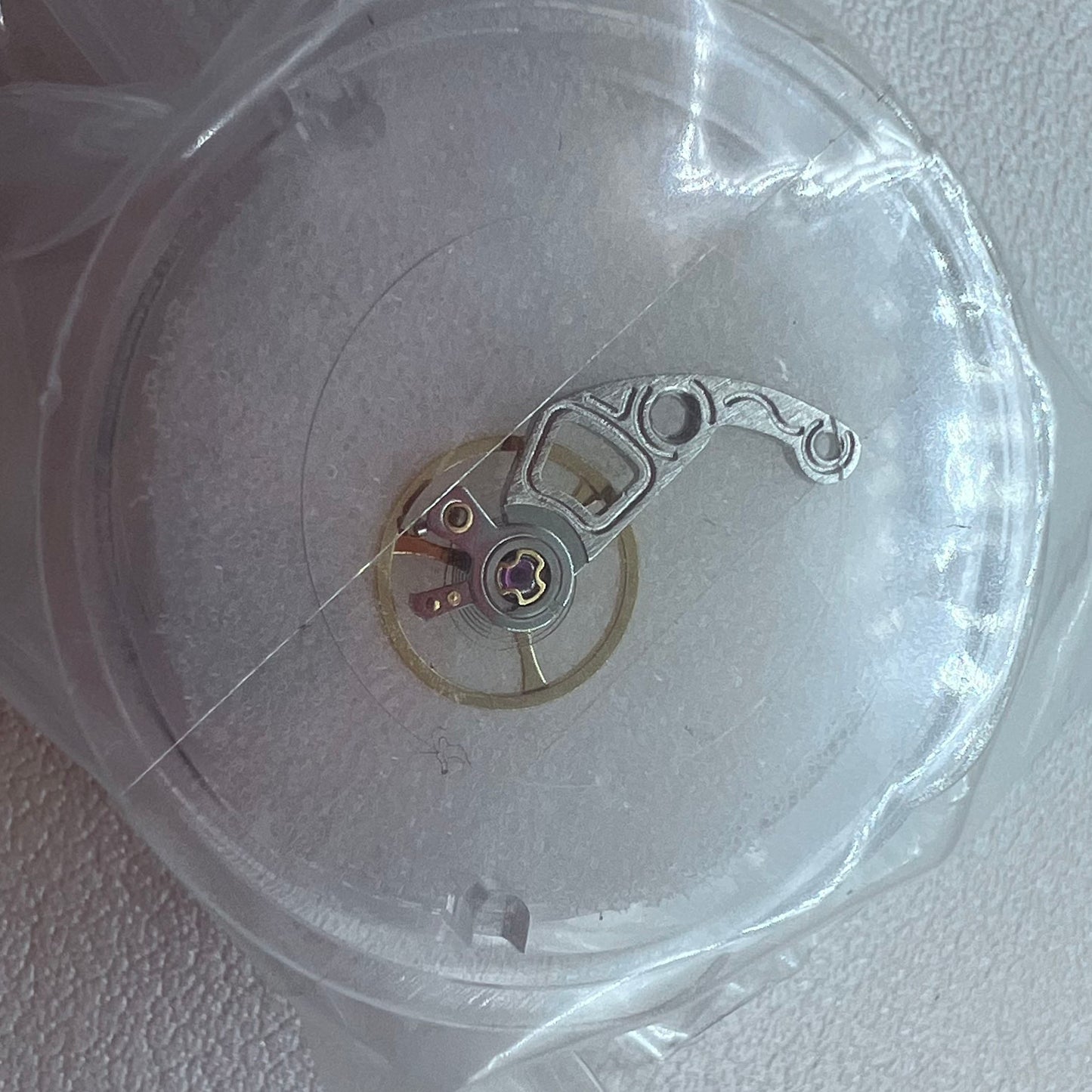 Complete Balance Wheel with Hollow Silver Splint for Hangzhou 2189 Mechanical Movement