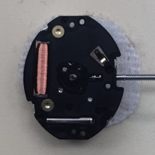 New Japan Made VC11E quartz watch movement with 3 hands for precise repairs and replacements.